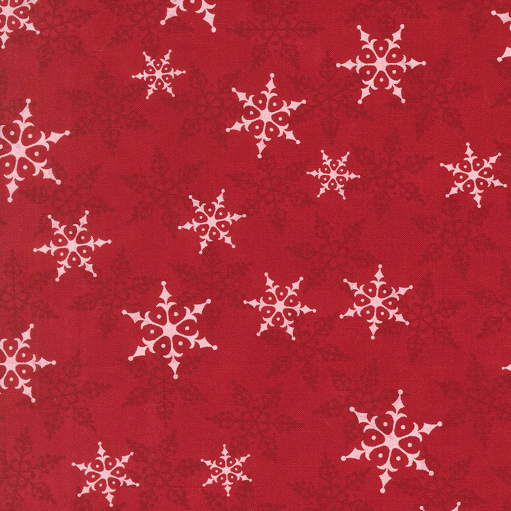 Winter Friends by Deb Strain Snowflake Berry Red