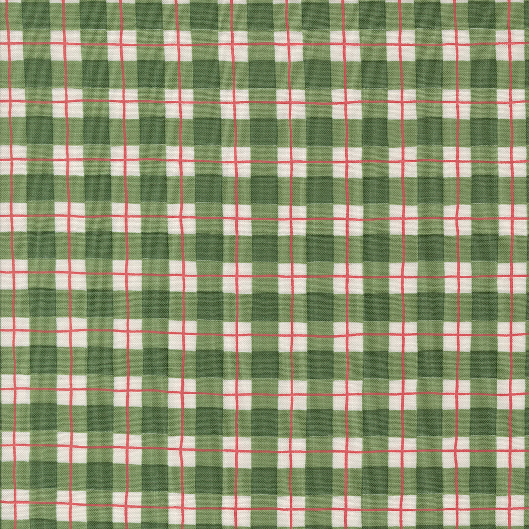 Winter Friends by Deb Strain Plaid Spruce
