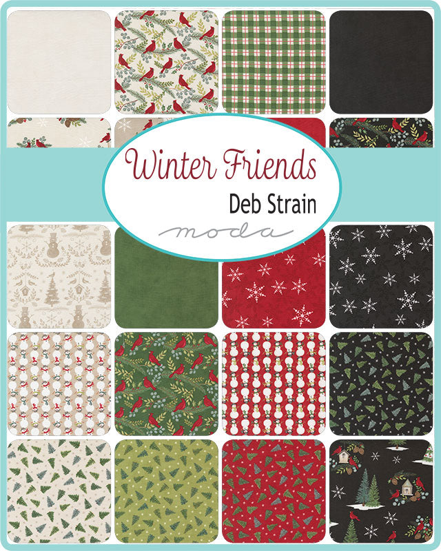 Winter Friends by Deb Strain Snowy White
