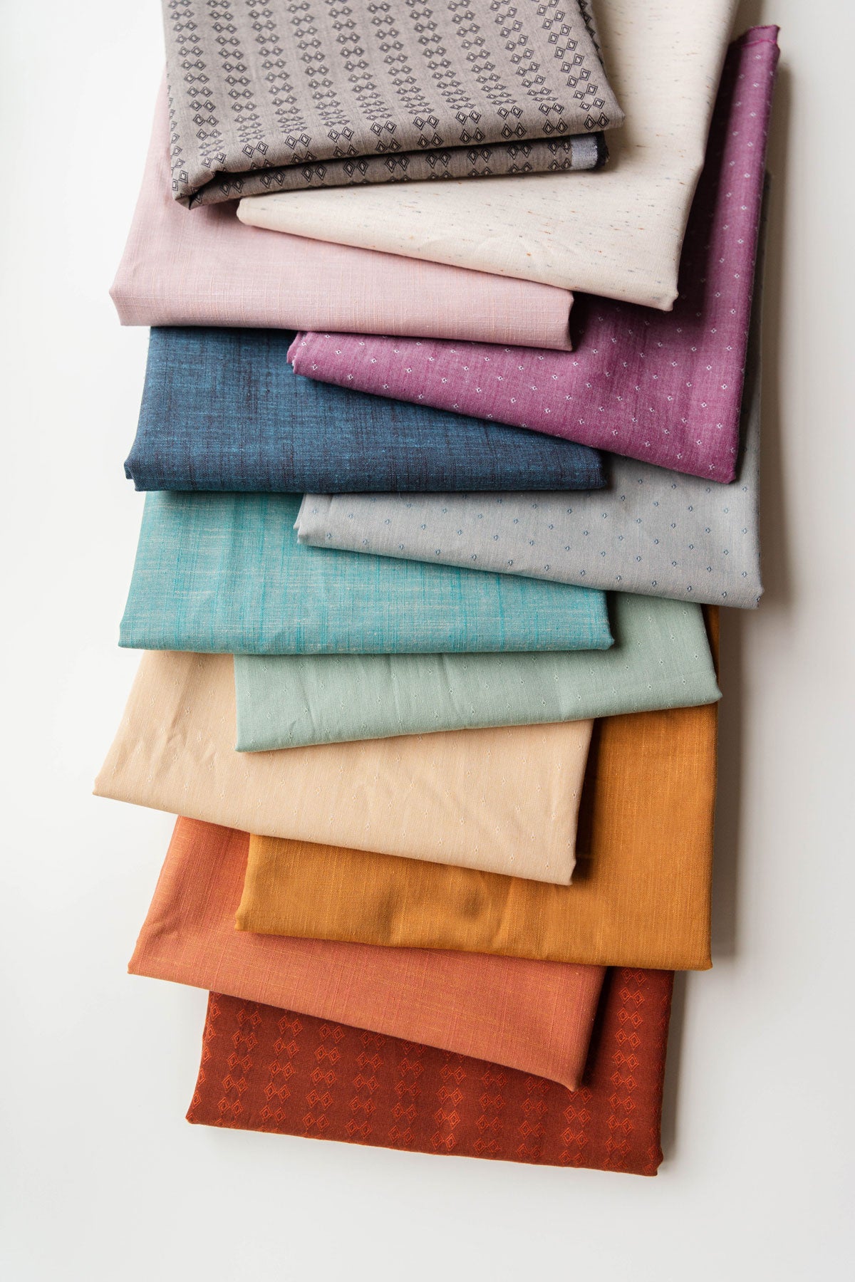 Wildflower Wovens Slub in prickly pear