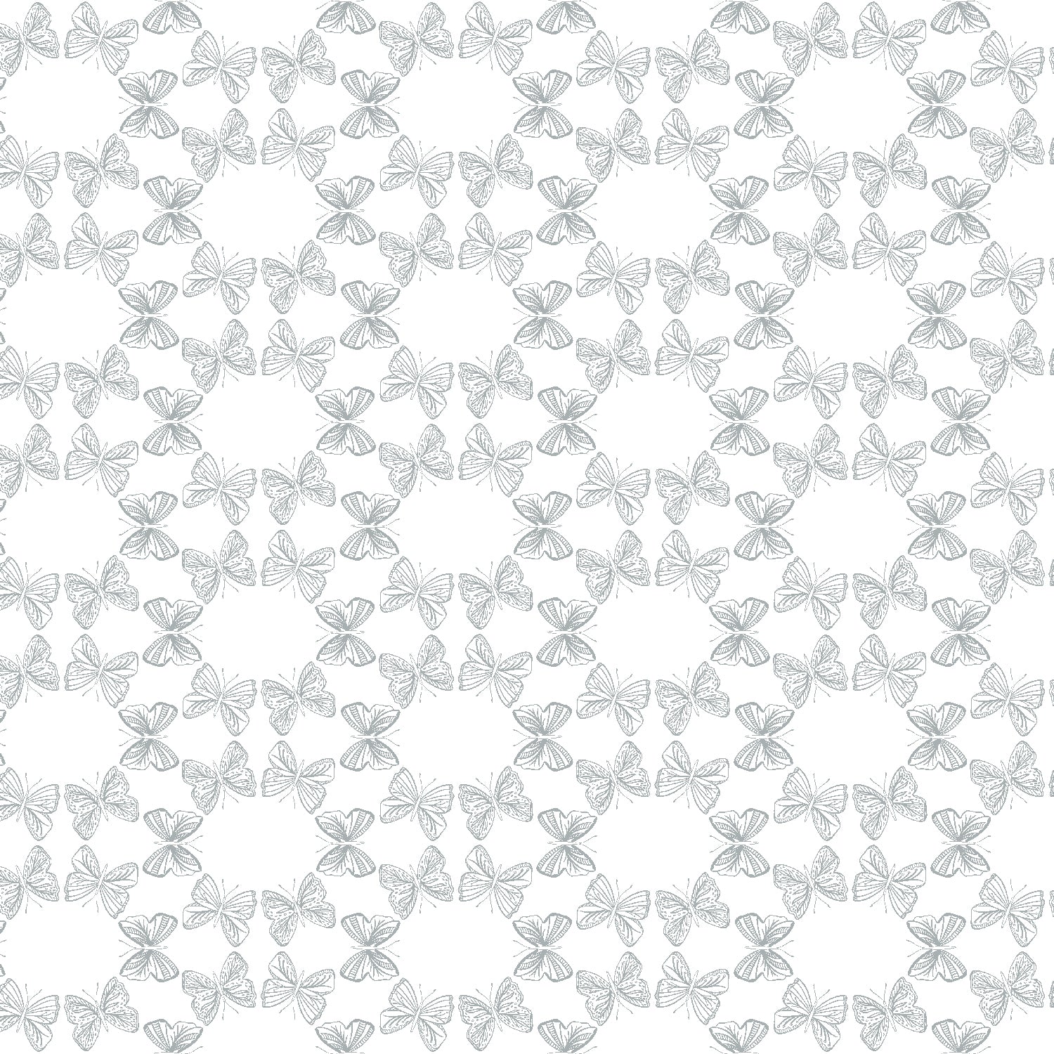 Dance White Whisper I'll watch you fly by Cotton and Steel fat quarter