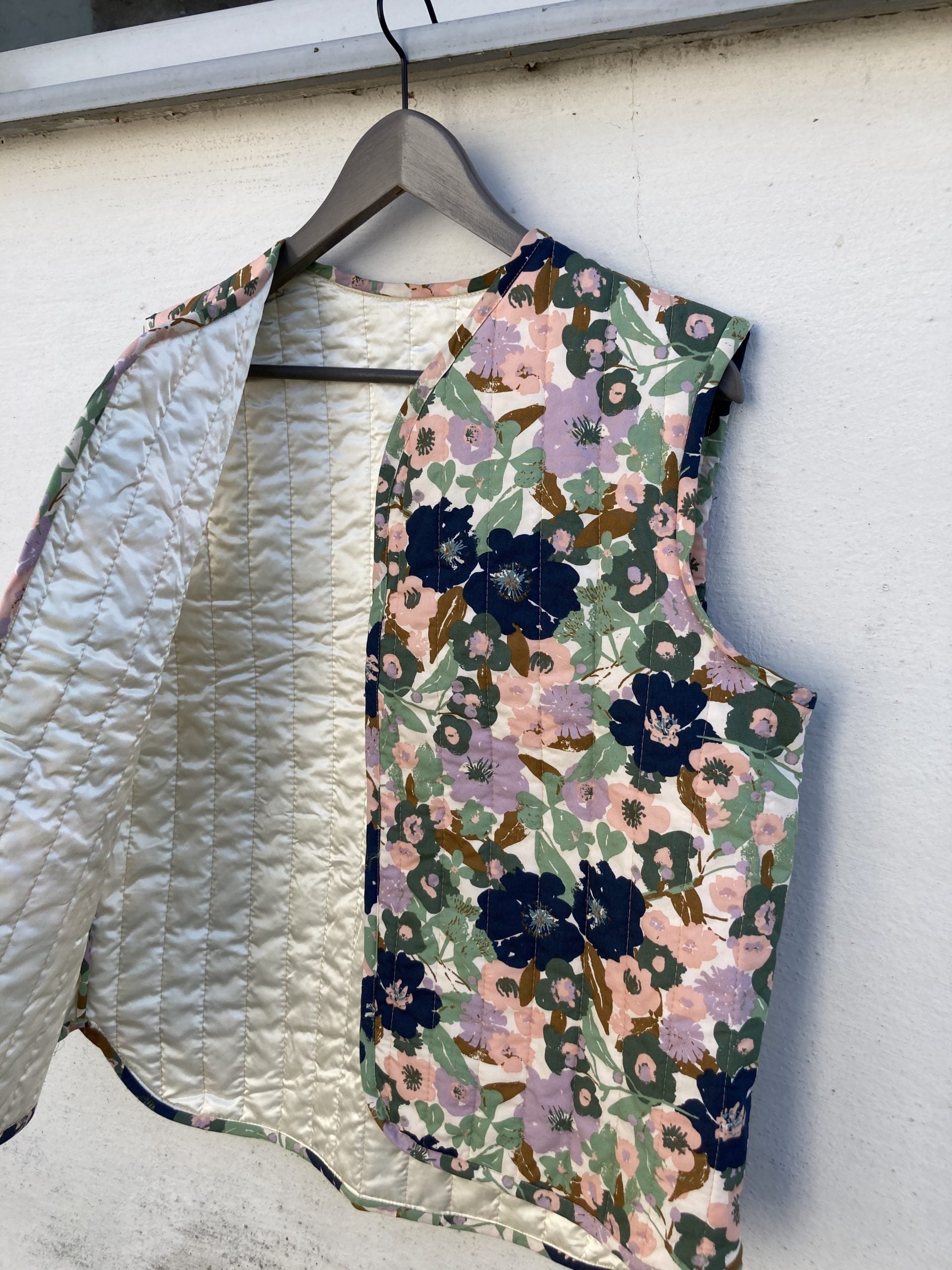 Quiltet vest - gratis mønster!