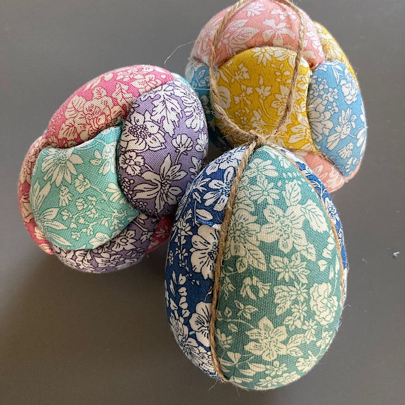 Påskeæg i Libertystof - vejledning