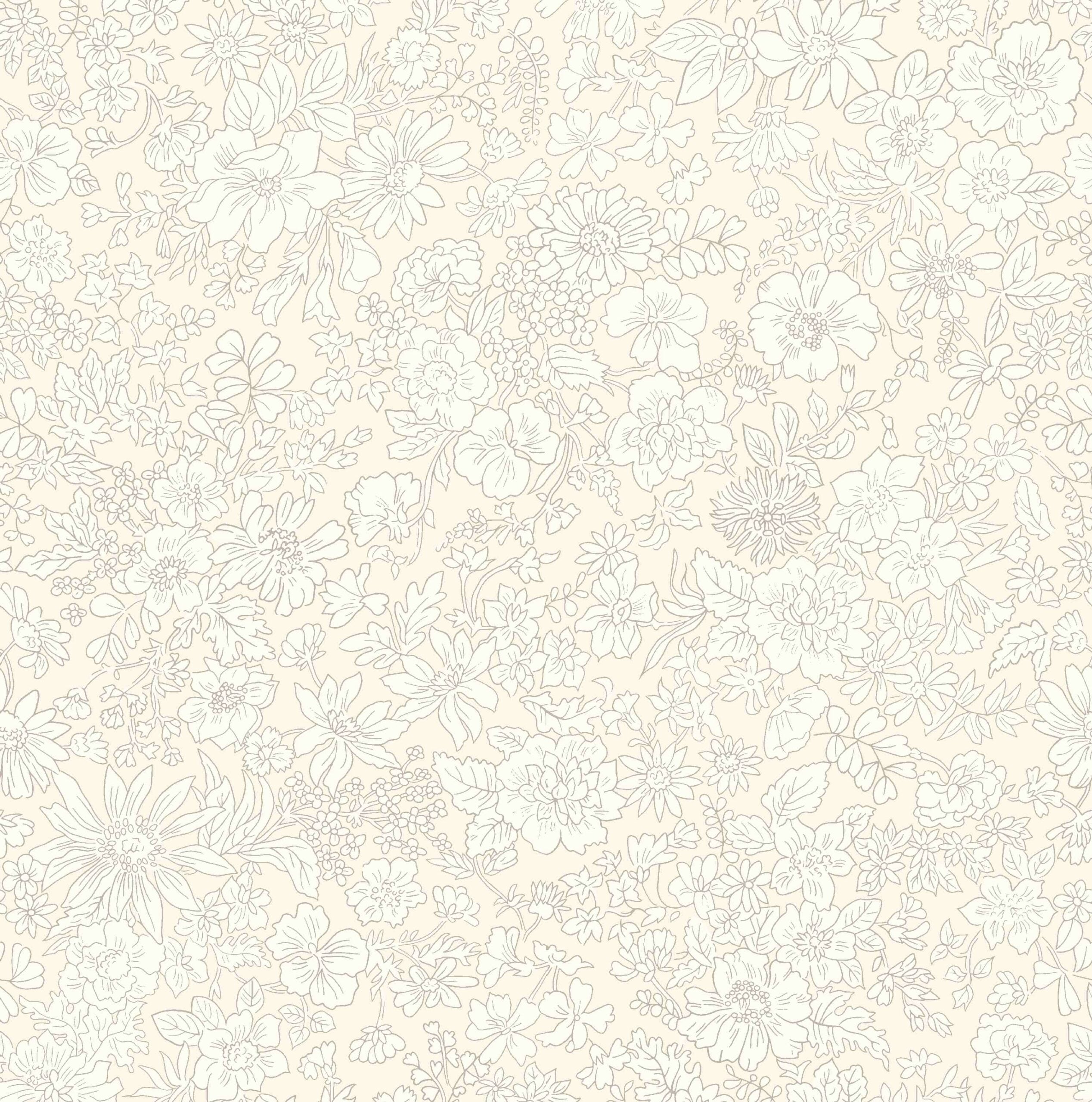 Craft Garden  af Liberty Fabrics Emily Belle Cotton
