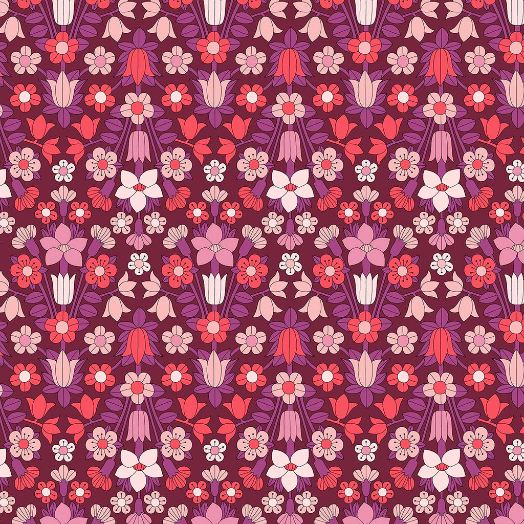 Hampstead Meadow Botanical Jewel Liberty fat quarter