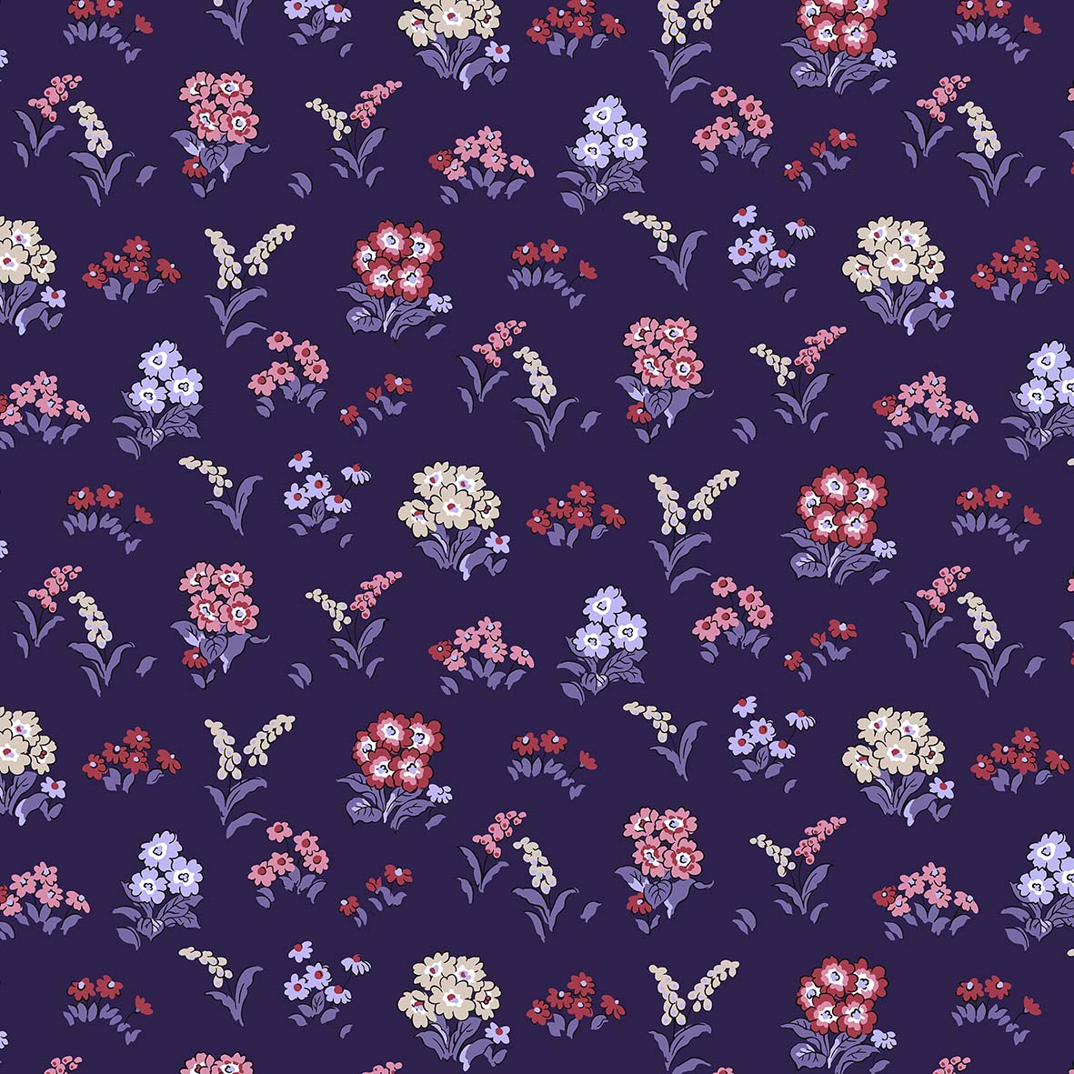 Kensington Gardens Botanical Jewel Liberty Fat quarter