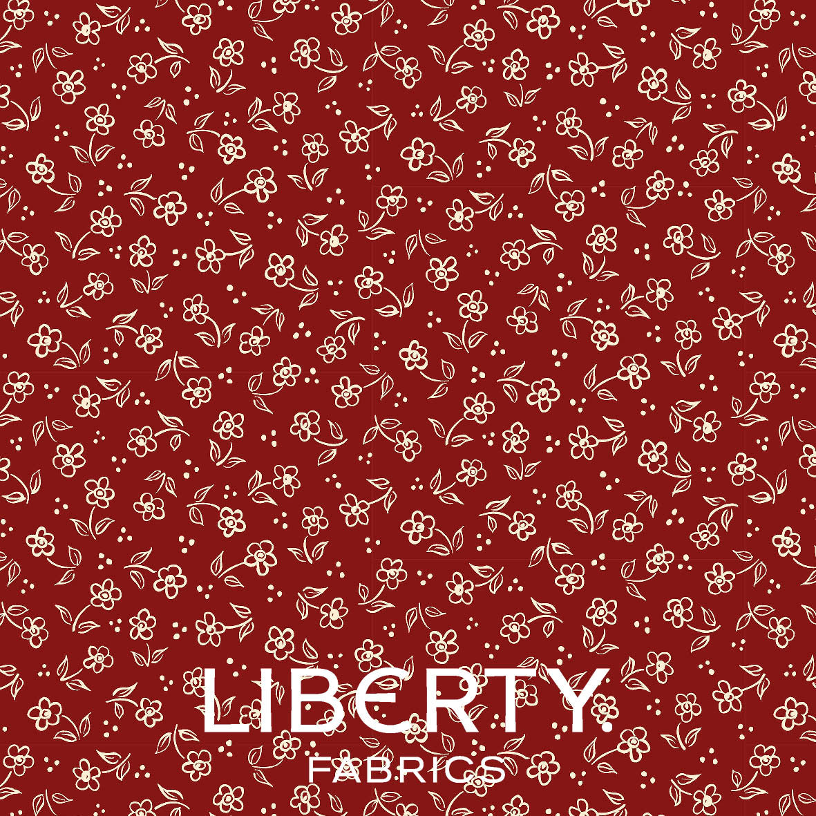 Arthur's Garden Daisy Doodle Liberty Fabric fat quarter