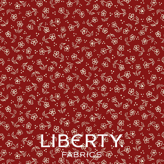 Arthur's Garden Daisy Doodle Liberty Fabric
