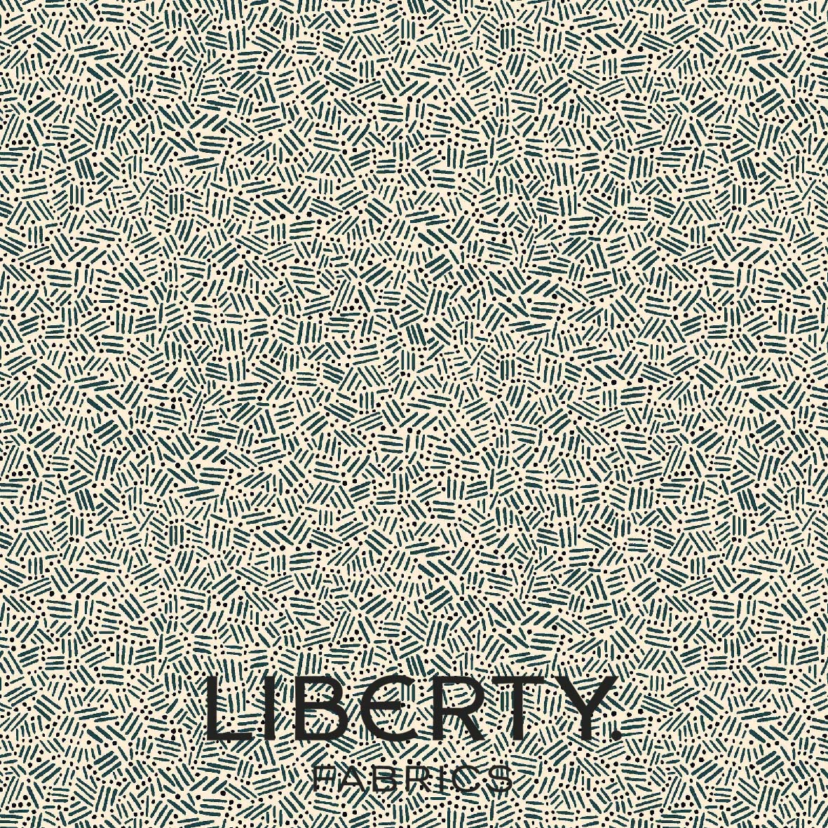 Arthur's Garden Dot and Dashes Liberty Fabric