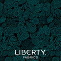 Arthur's Garden Dahlia Garden Grøn Liberty Fabric fat quarter