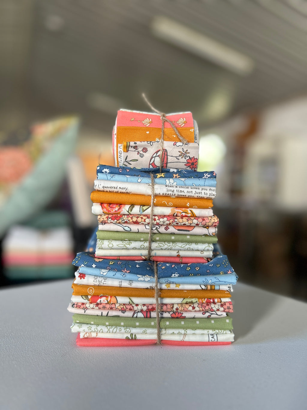 Bedtime Stories by Elizabeth Chappell fat quarter bundt (11 stk.)