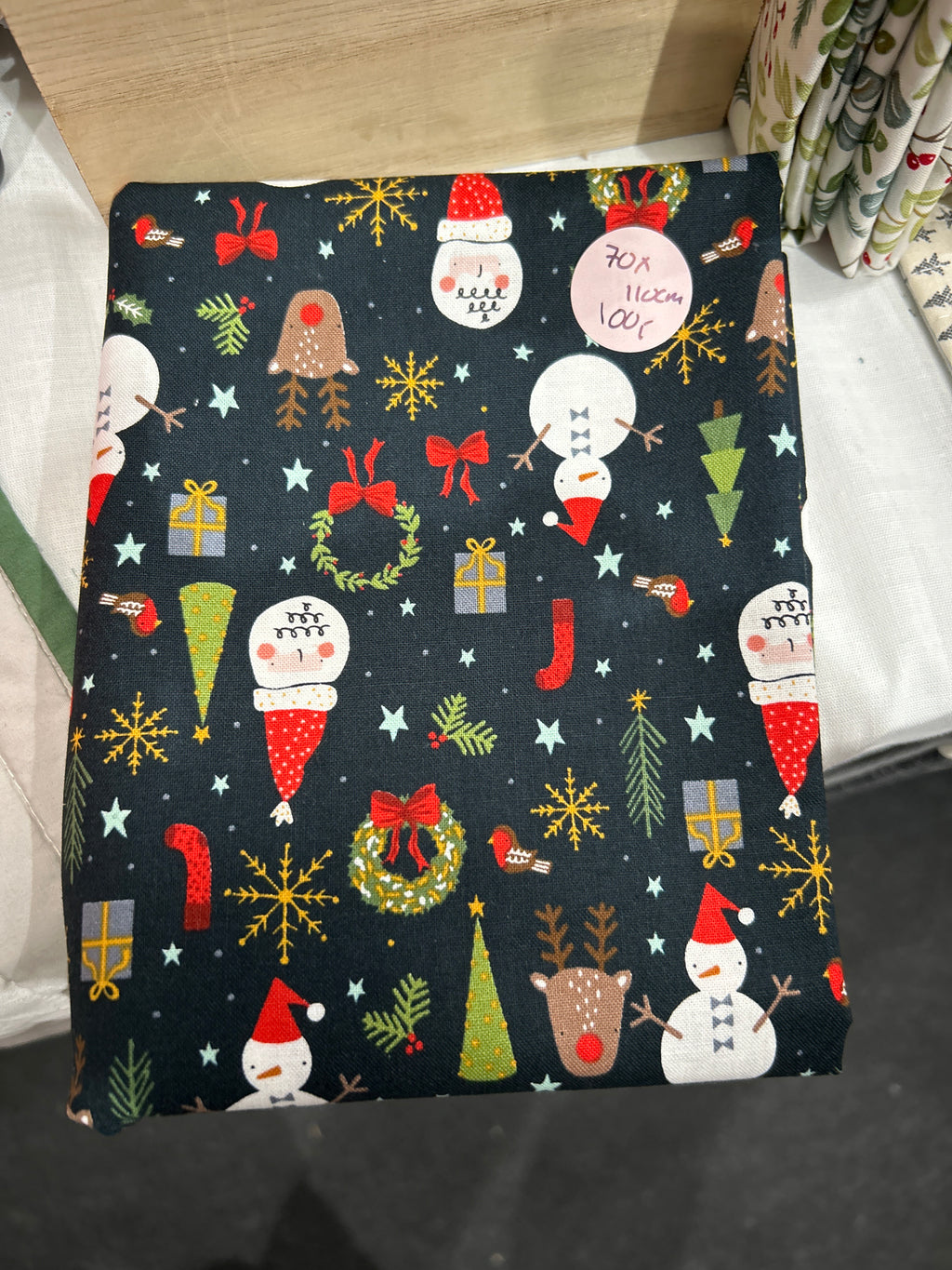 REST: Julemænd (blå)  Christmas Lane