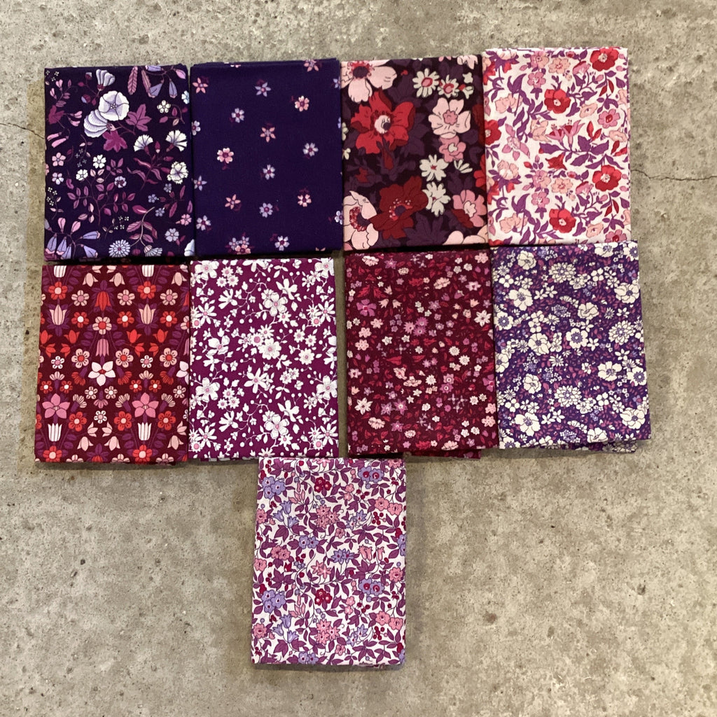REST nr 14: Botanical Jewel Liberty fat quarter bundt