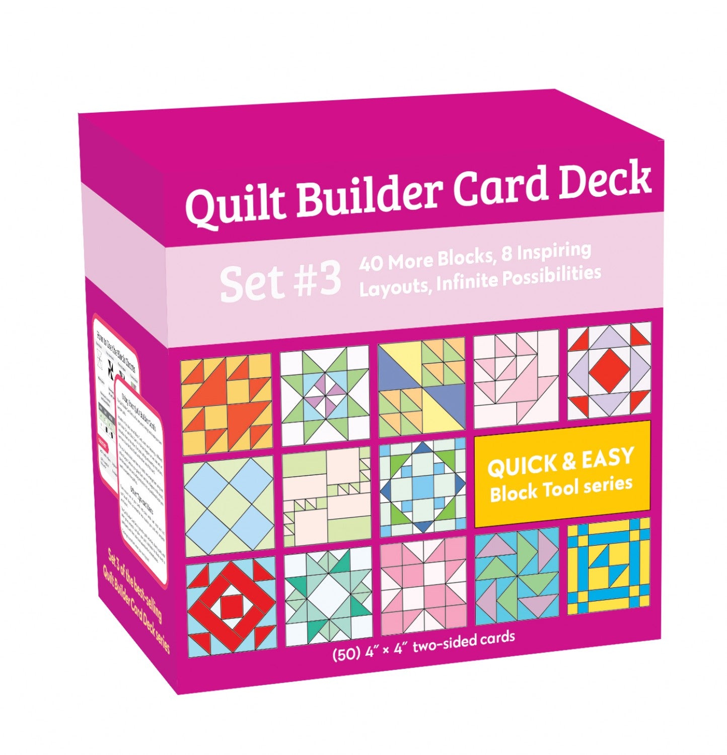 Quilt builder card Deco no 3