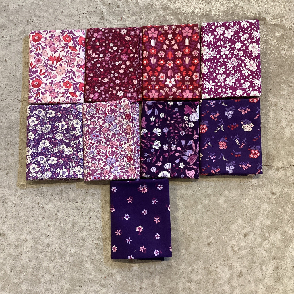 REST nr 13: Botanical Jewel Liberty fat quarter bundt