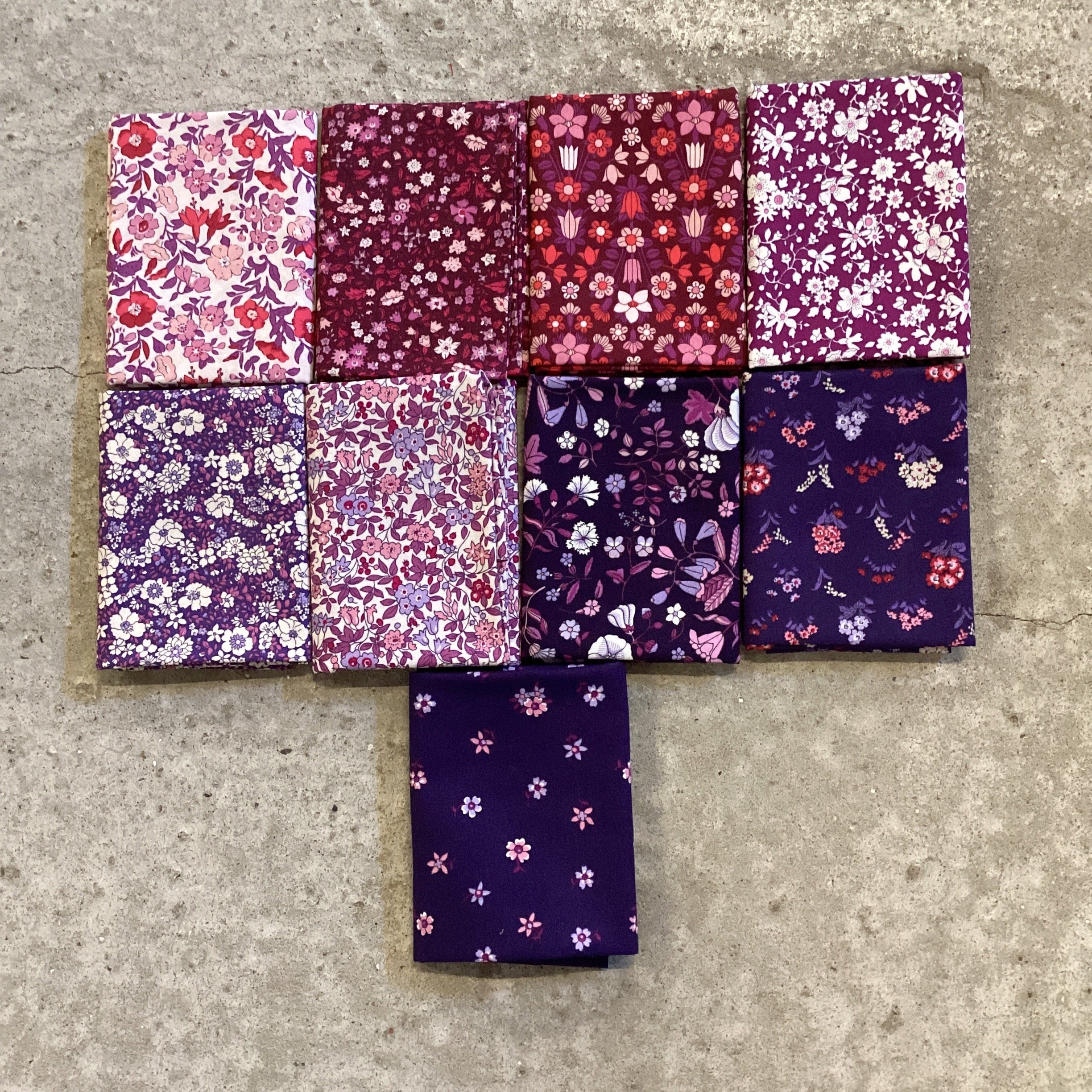 REST nr 13: Botanical Jewel Liberty fat quarter bundt