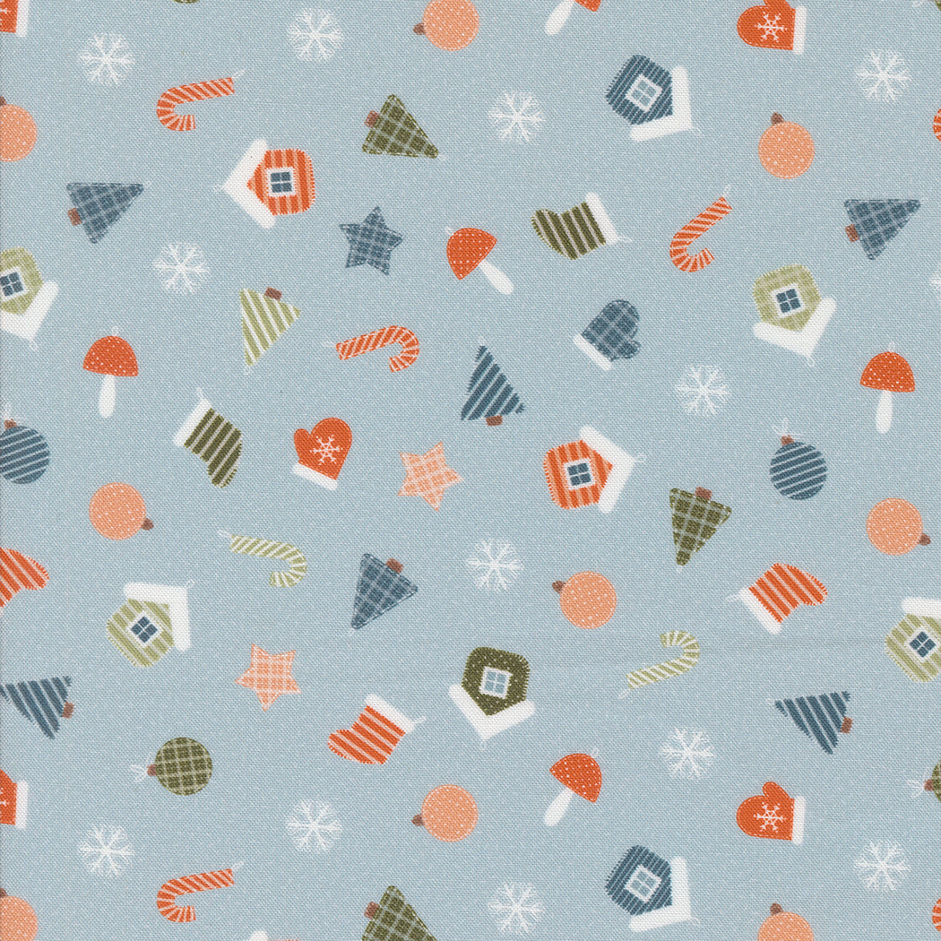 Purrfect Christmas af Elena Amo charm pack