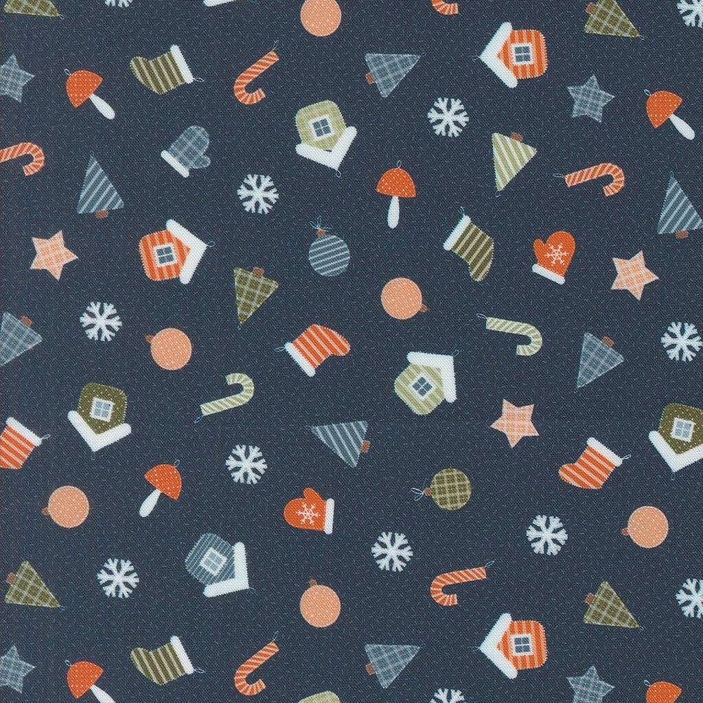 Purrfect Christmas af Elena Amo charm pack