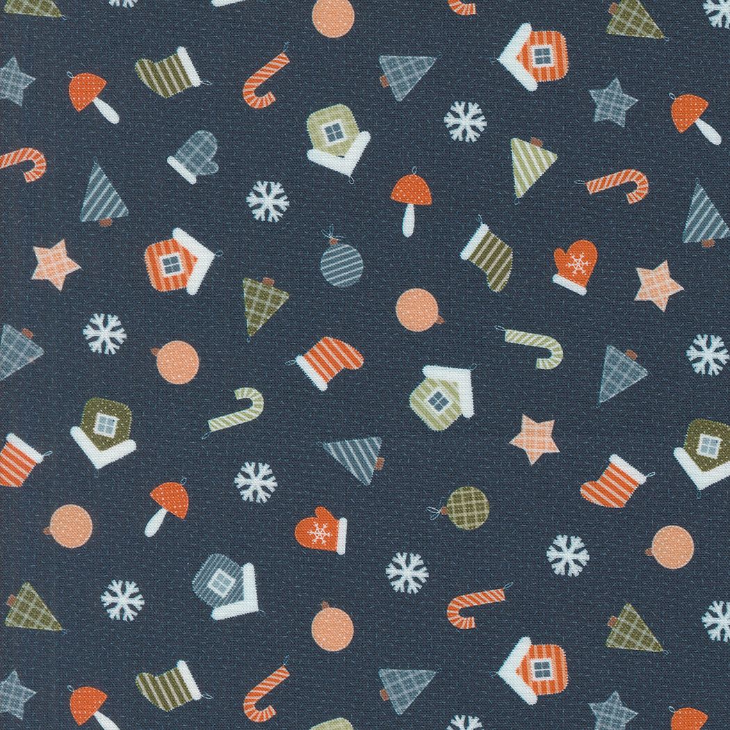 Purrfect Christmas af Elena Amo charm pack