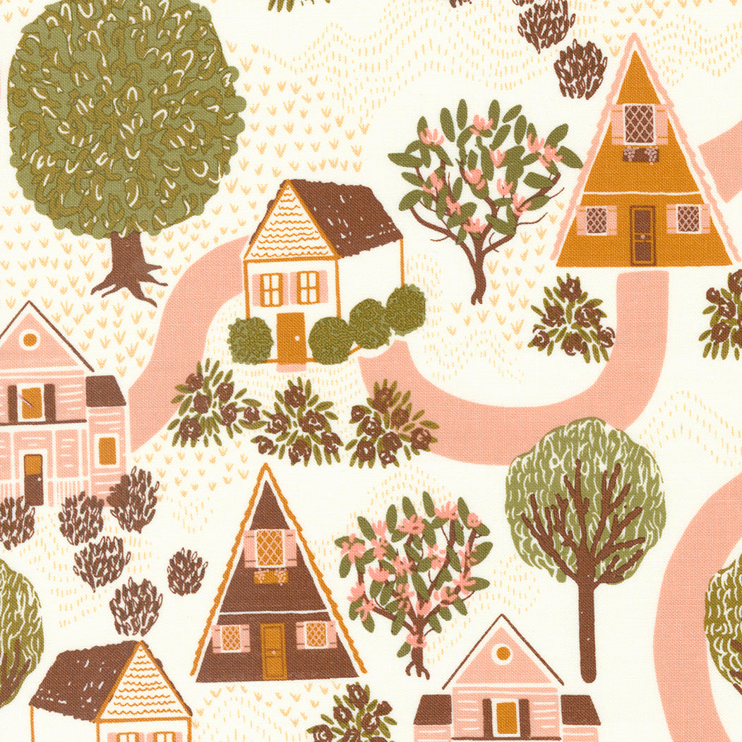 Quaint Cottage by Gingiber charm pack