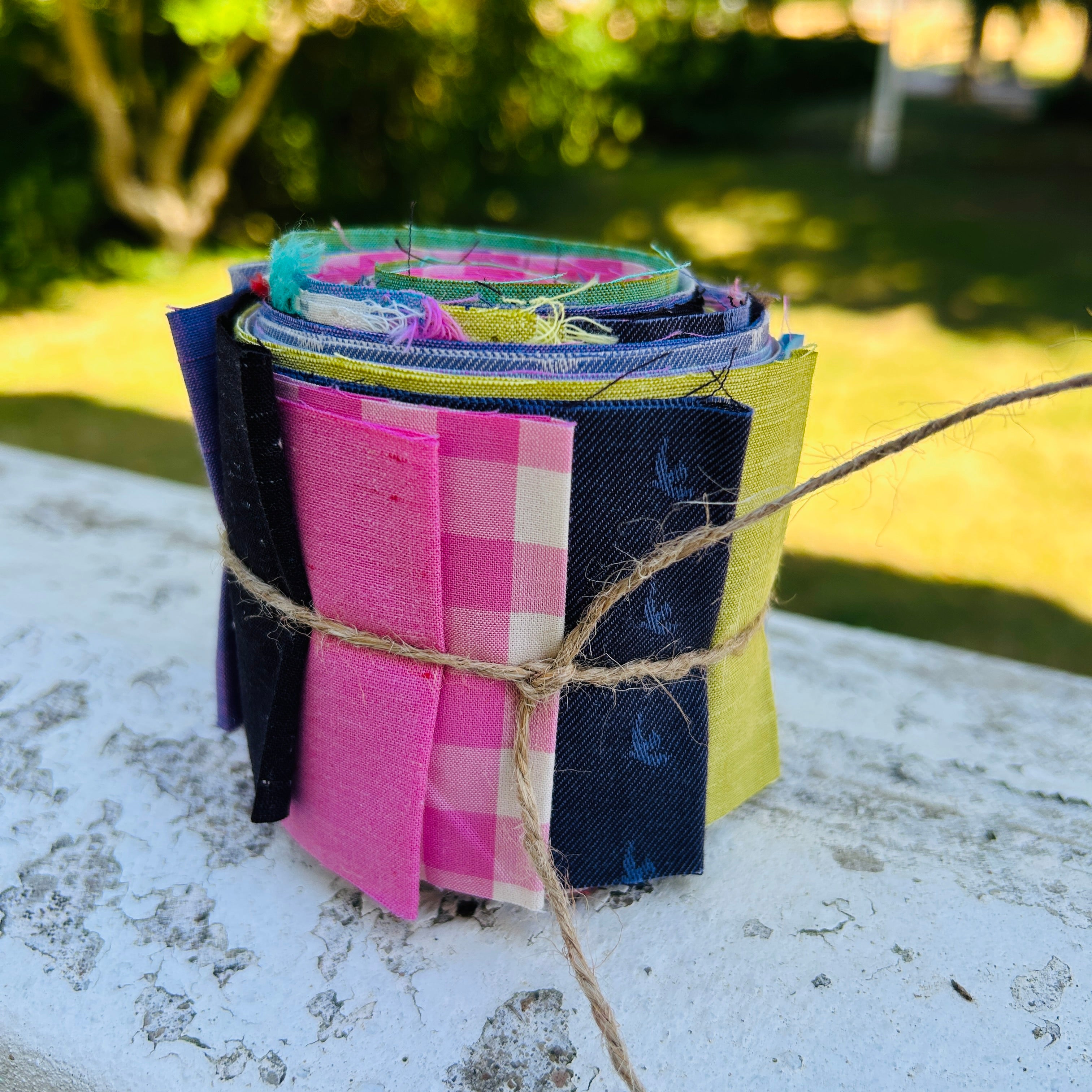 Strimler á 6,5 cm (12 stk) Picnic Wovens af Suzy Quilts