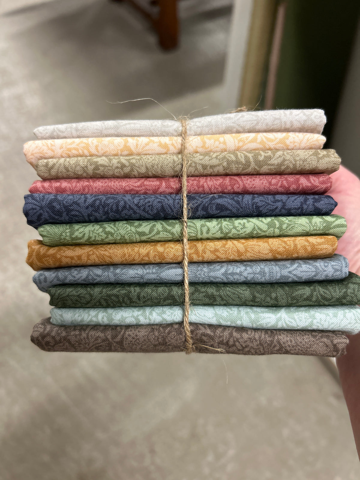 The Trellis Palette William Morris fat quarter bundt 11 stk