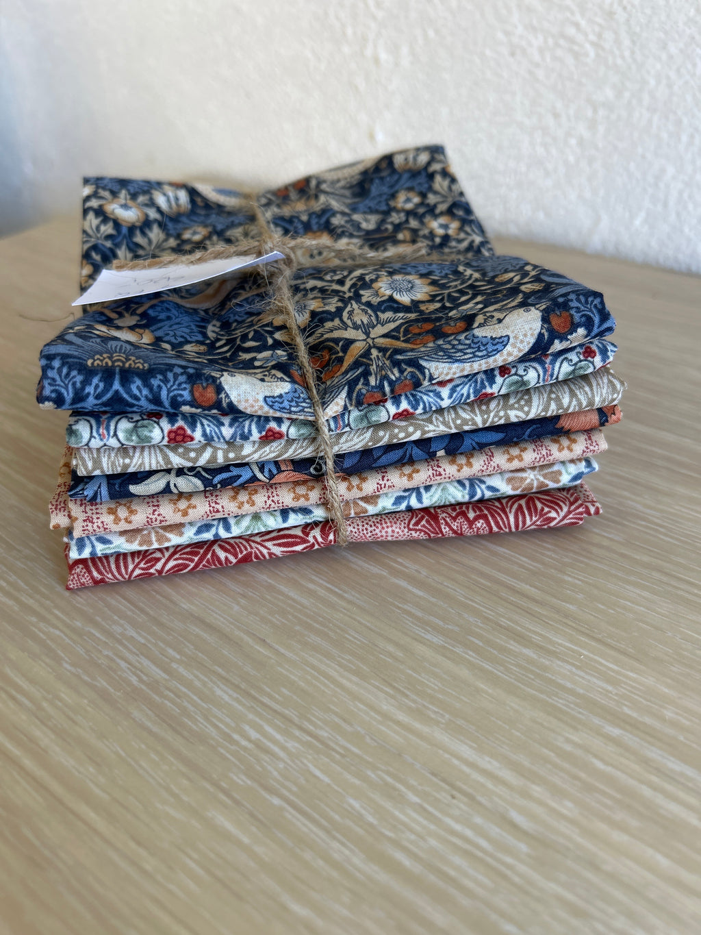 Bexleyheath William Morris fat quarter bundt (7 stk)