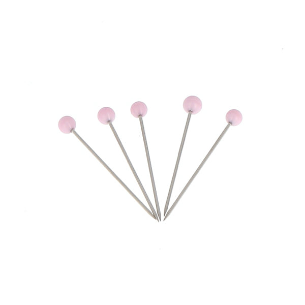 Bohin Murano glas knappenåle – Baby Pink