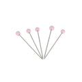 Bohin Murano glas knappenåle – Baby Pink