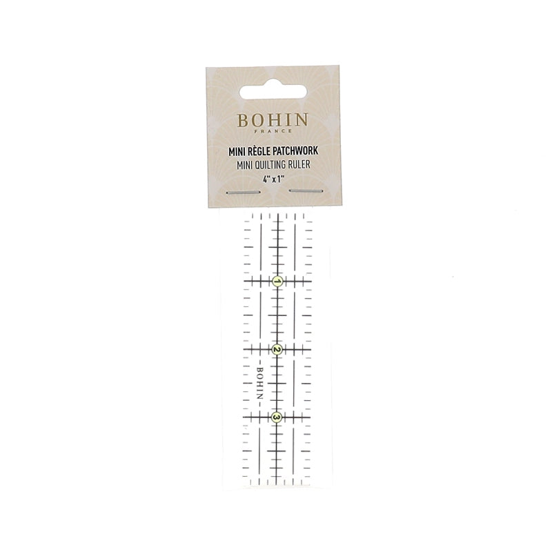 Bohin Mini patchwork lineal  4 × 1 inch