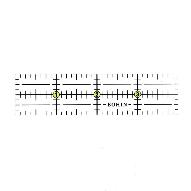 Bohin Mini patchwork lineal  4 × 1 inch