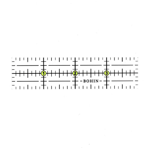 Bohin Mini patchwork lineal  4 × 1 inch