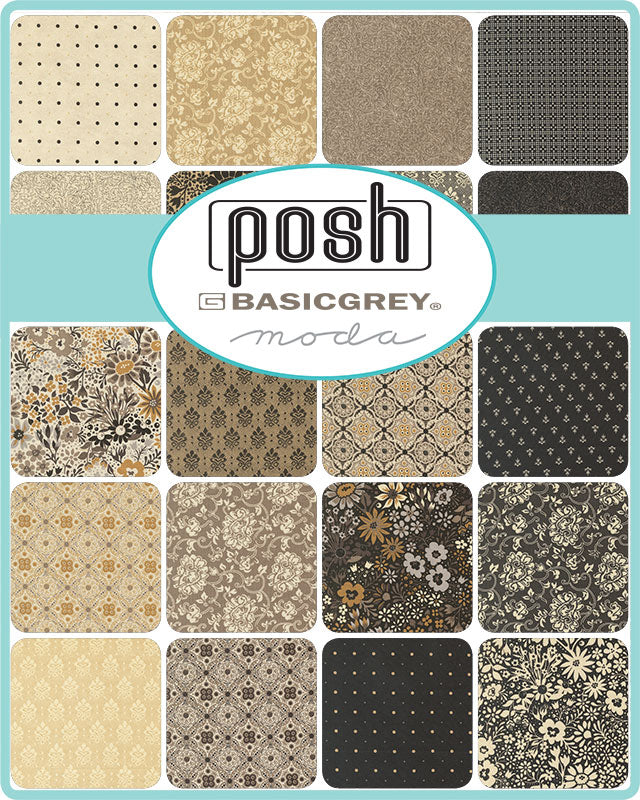 Posh af Basicgrey charm pack