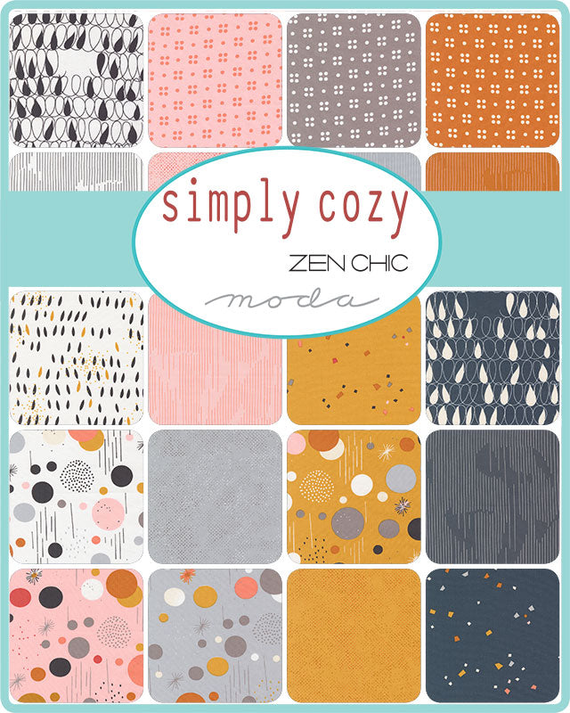 Simply Cozy af Zen Chic charm pack