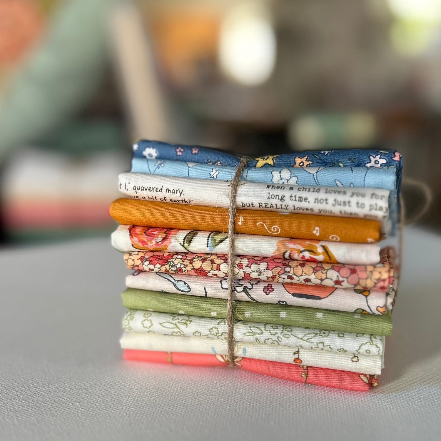 Fat quarter i bundter