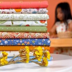 Bedtime Stories by Elizabeth Chappell fat quarter bundt (11 stk.)