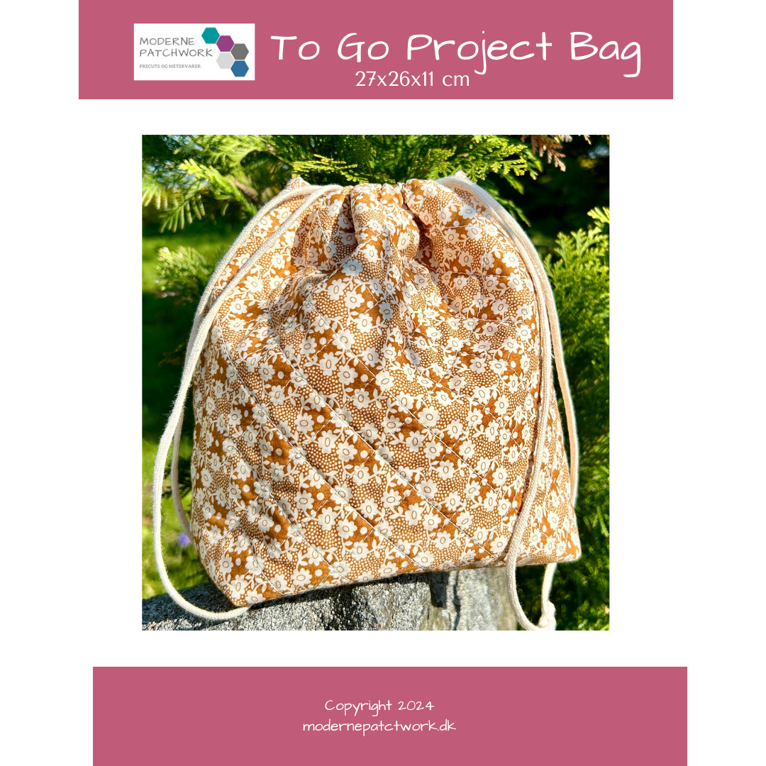 To Go Project Bag pdf-mønster