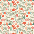 Jingle all the way Christmas in the cabin Art Gallery Fabric