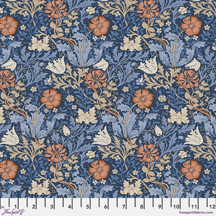 Bexleyheath William Morris fat quarter bundt (10 stk)