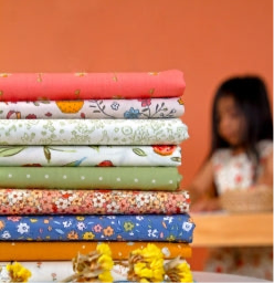 Bedtime Stories by Elizabeth Chappell fat quarter bundt (11 stk.)
