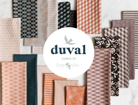 Duval by Suzy Quilts 10 cm rulle (17 stk)