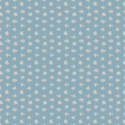 Coneflower Cerulean Evolve by Suzy Quilts Art Gallery Fabric fat quarter
