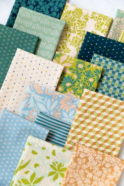 Coneflower Cerulean Evolve by Suzy Quilts Art Gallery Fabric fat quarter