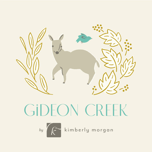 Blooming Weave Gold Gideon Creek Cloud9 Fabrics