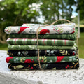 Winter Friends by Deb Strain Fat quarter bundt Grøn (7 stk)
