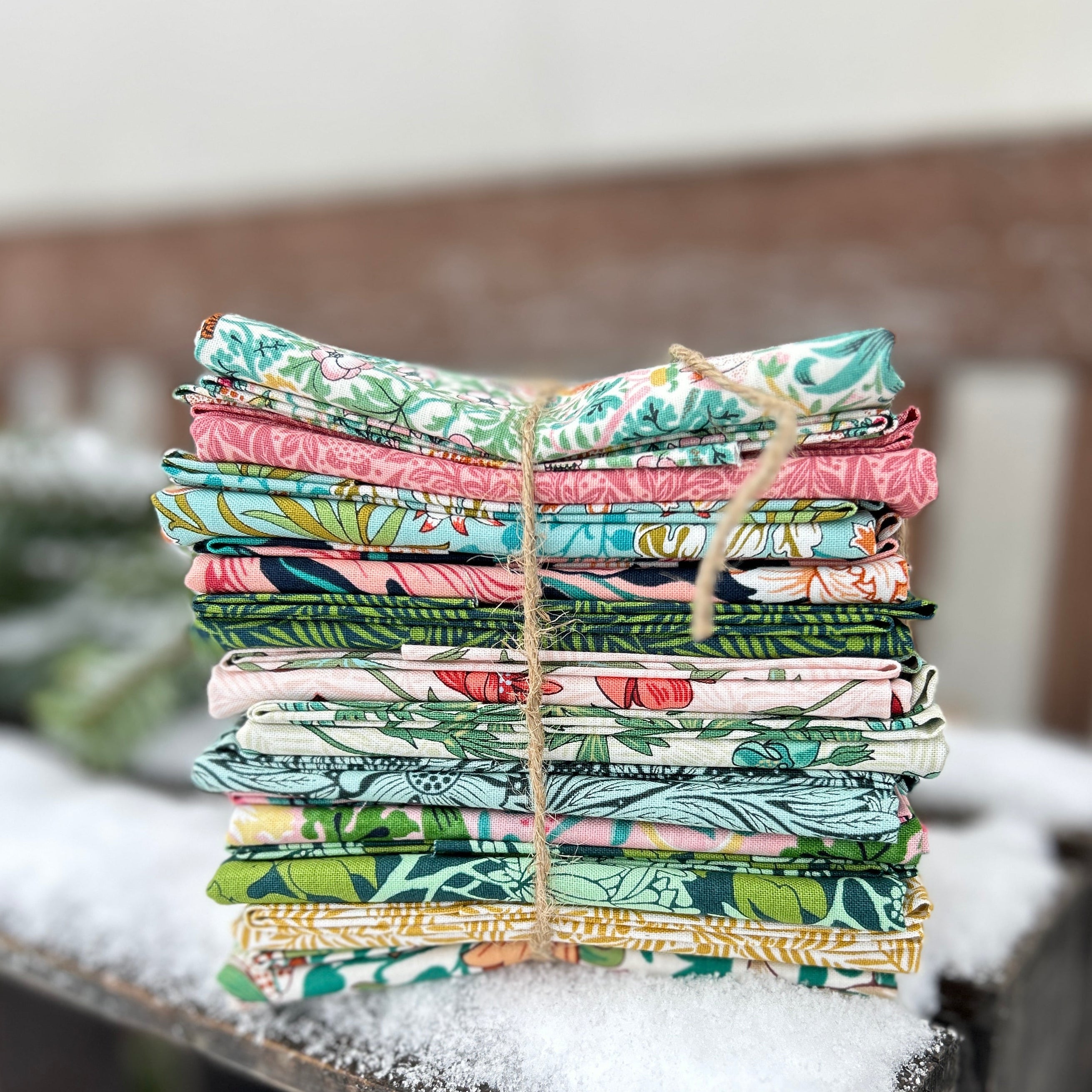 Fat quarter bundt (12 stk) Bedford Park William Morris