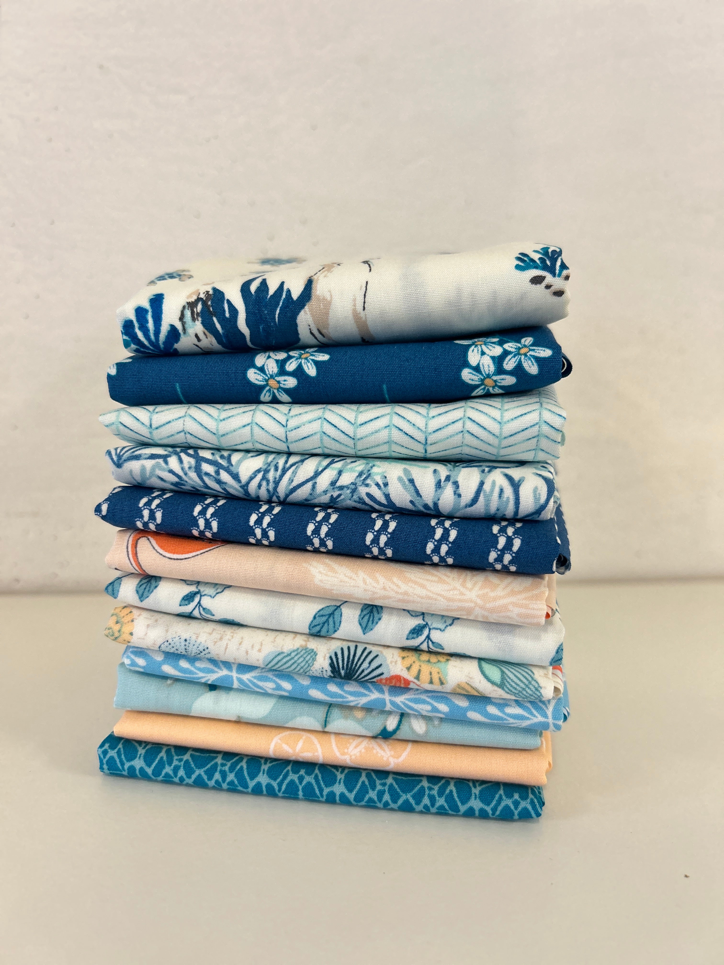 Gulf Breeze Art Gallery Fabrics Fat eight-bundt (12 stk)