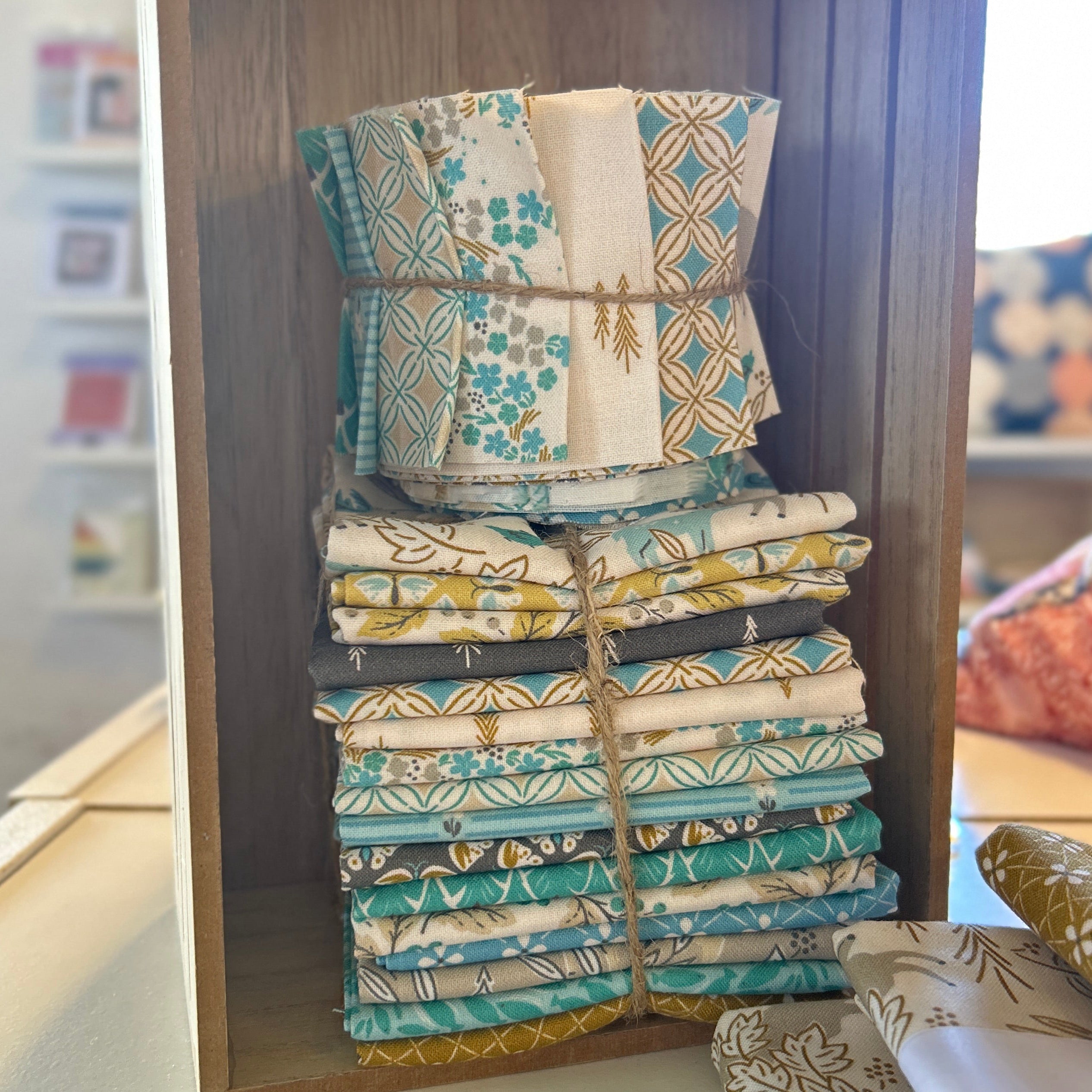 Gideon Creek Cloud9 Fabrics Fat eight bundt