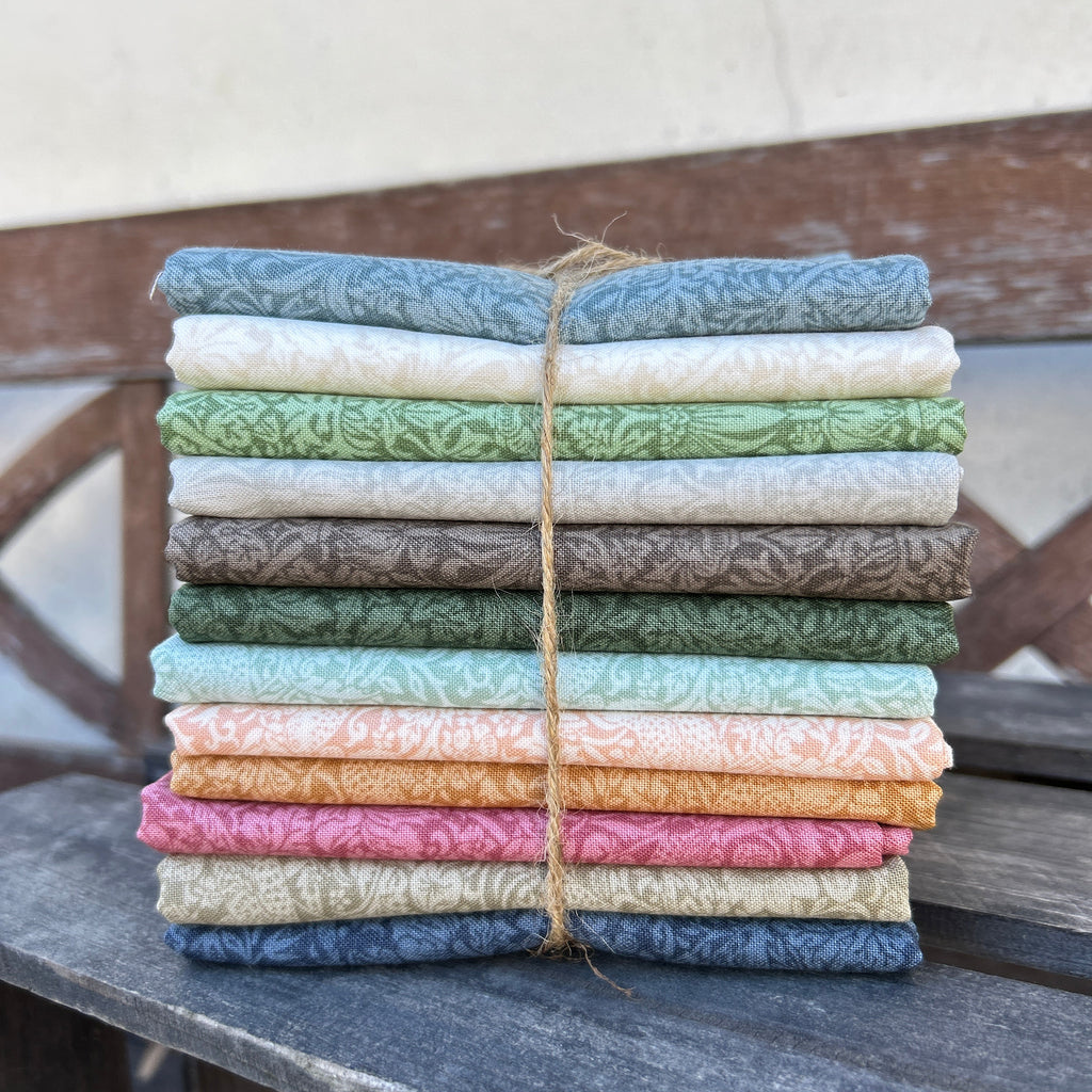 The Trellis Palette William Morris fat quarter bundt (12 stk)