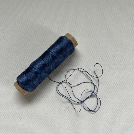 Silketråd stål blå 112
